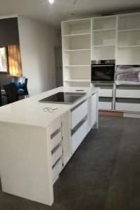 Modern kitchen finish