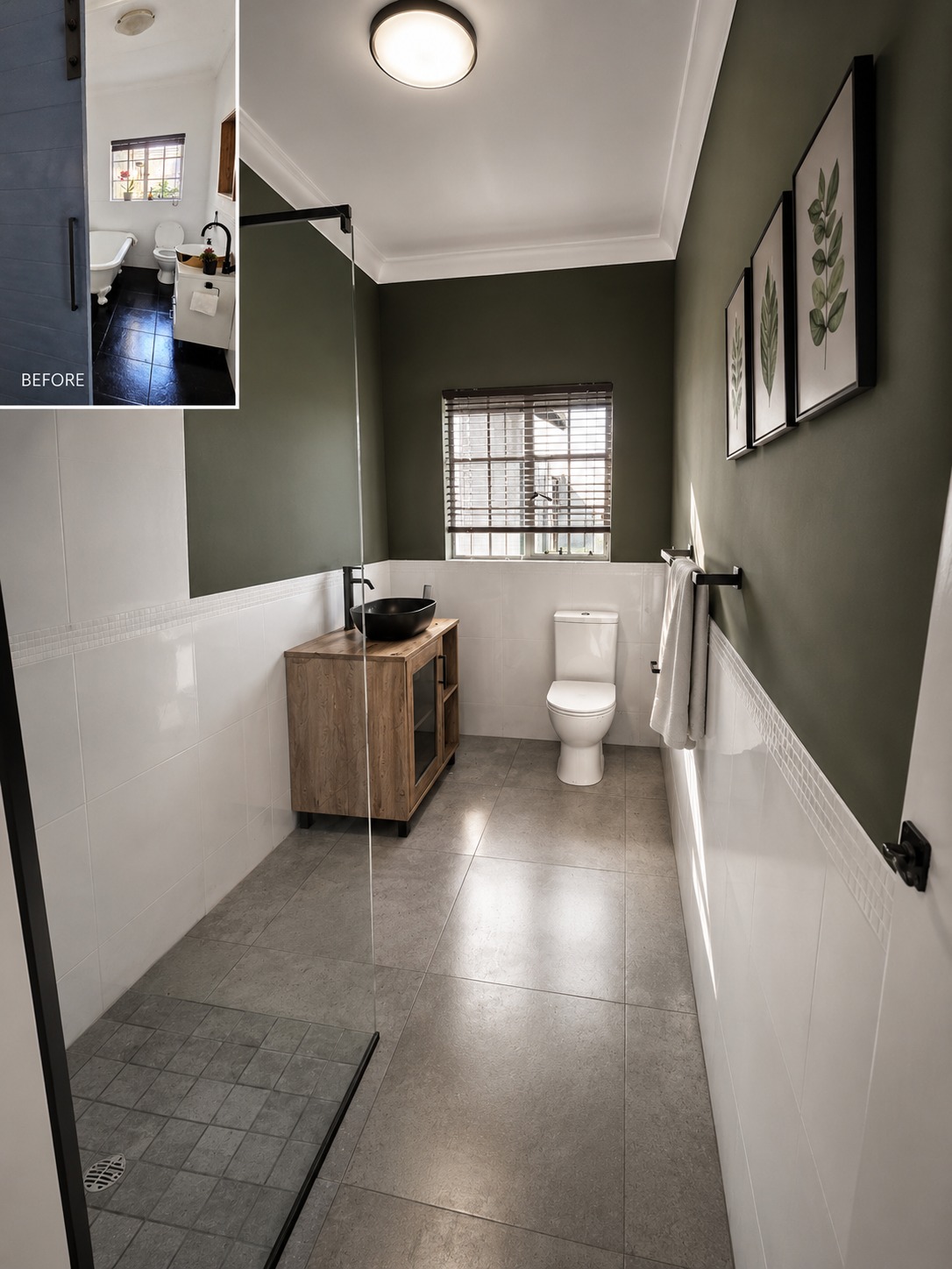 BMK completed bathroom renovation